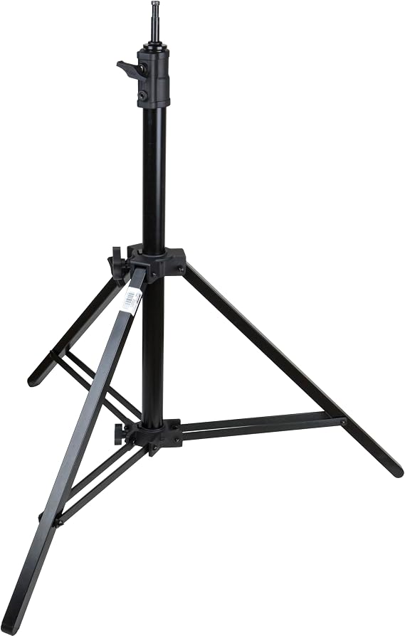 Kupo Steadicam Stand for Heavy Stabilizer and Camera Rigs, Leveling Leg Design, Detachable Moses Pole, Supports 79lbs, Min Height 52.1", Max Height 80" - Black (KS101711)
