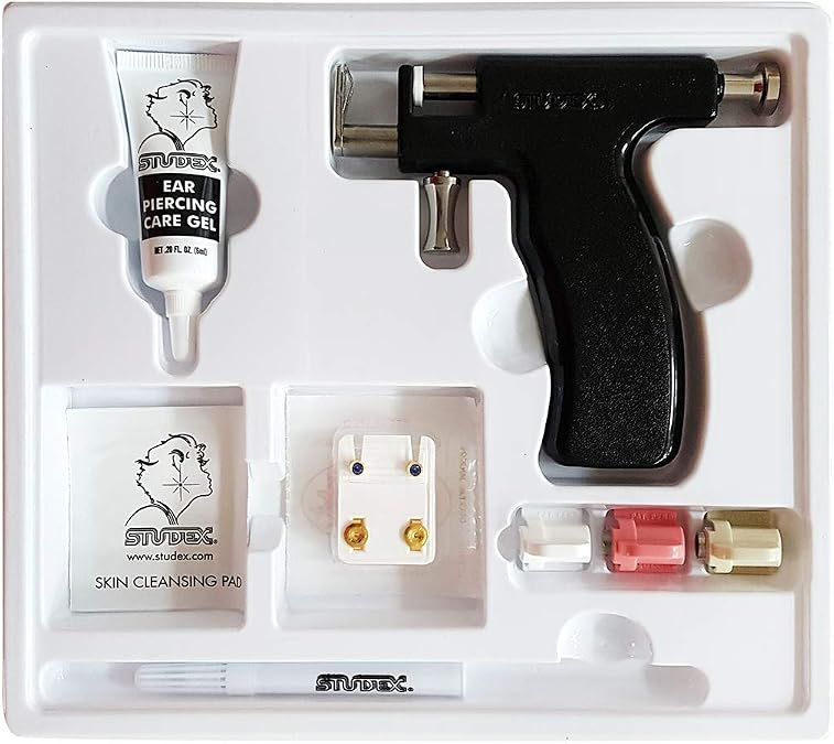 ear pierciEar piercing gun kit marker gel cartilage earring stud hypoallergenic surgical steel baby earrings for women