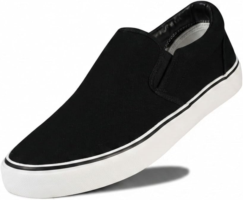Men's Canvas Slip On Shoes for Men