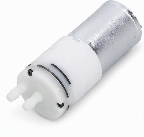 Mini Air Pump Motor, DC 12V Micro Vacuum Motor, Electric Mini Air Pumping Booster, Fish Oxygen Circulate Replacement, Best Accessories for Aquarium Oxygen Circulate