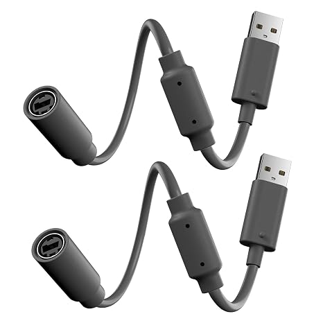 USB Breakaway Cable Compatible with Logitech G920 G923 G27 G29 Driving Force,for Thrustmaster Ferrari 458 Spider Racing Wheel Cord, Guitar Hero & Xbox USB Plug(2 Pack)