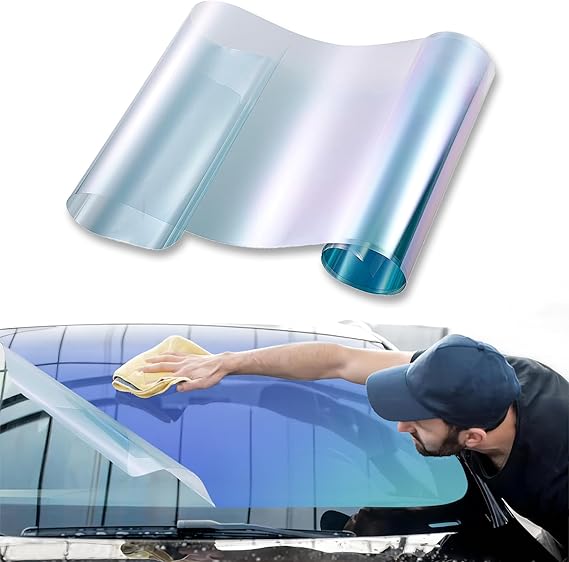 XhuangTech Car Window Tint 70% VLT, 70 Percent Nano Ceramic Window Tint Roll 30" Inch x 5'Ft, Automotive Window Film for Sun & Glare Protection UV Heat Blocking,Scratch Resistant