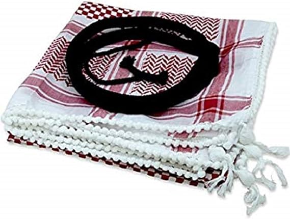 Igal Oqal Igal Agal Set Eqal Egal Set Shemag Saudi Headband Black Scarf Cord