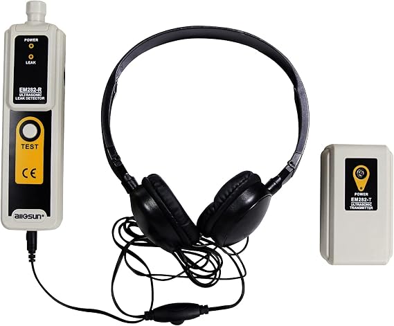 allsun Ultrasonic Leak Detector Kit, 40kHz HVAC & Automotive Leak Tester