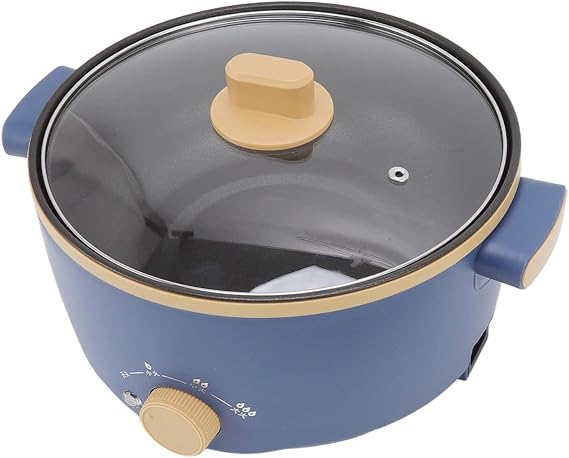 Electric Pot, Rapid Ramen Cooker, Small Electric Hot Pot Cooker Steamer Mini Portable Electric Cooker 800W for Student Dormitory