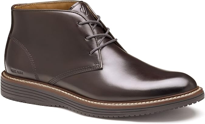 Johnston & Murphy Men's Upton Chukka Lace-Up Dress Casual Boot