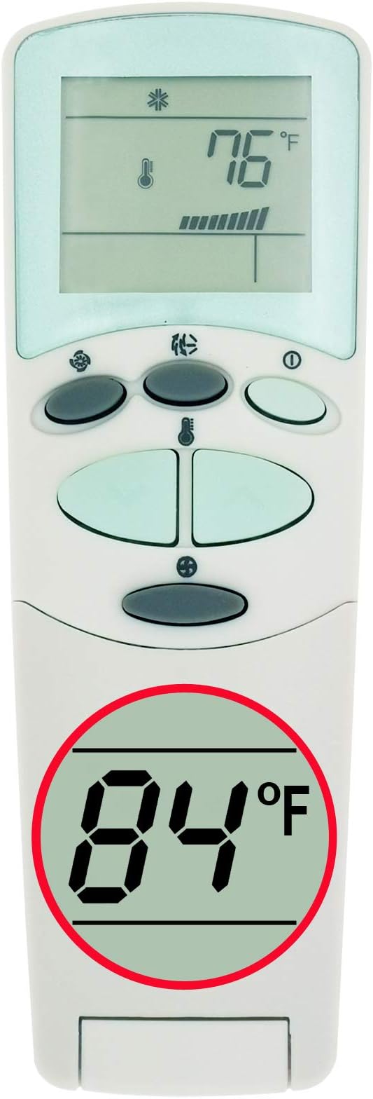 Replacement for LG Air Conditioner Remote Control HMC30BS1 HMC36AT1 HMH009KD1 HMH012KD1 HMH018KD1 HMH018KDD1 HMH024KD1 HMH024KDD1 HMH030KD1 HMH036KDT1 HMH12AS HMH12AS0 HMH18AD HMH18AS HMH24AD