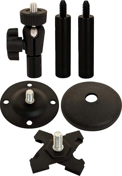 Panavise Universal CCTV Mount Black 2.25 x 3.25 x 4.25