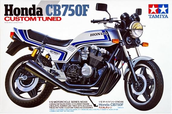 Tamiya 300014066 1:12 Honda CB 750F Custom Tuned