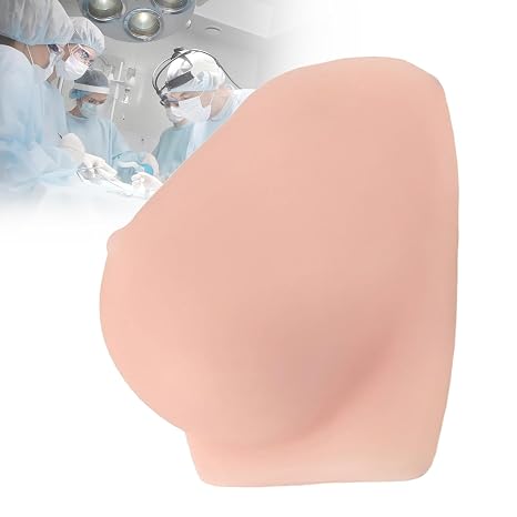 Ultrasound Breast Biopsy Training Model, High Fidelity Ultrasound Guided FNA Biopsy Simulator with Embedded Cysts and Tumors, for Medical Students & Clinical Skills Practice