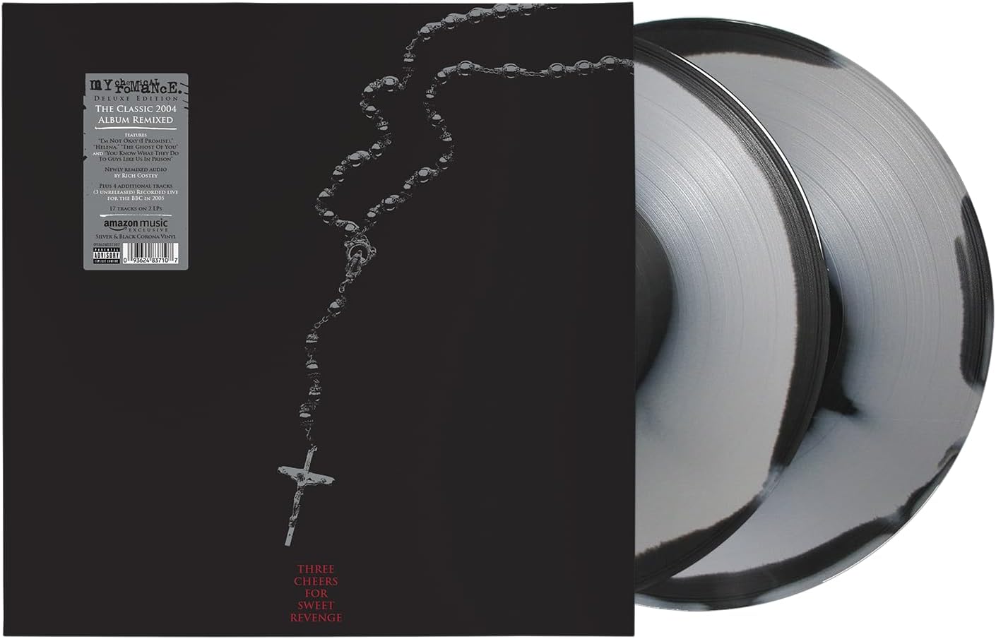 Three Cheers For Sweet Revenge ( Grey & Black Corona 2LP Deluxe Edition)