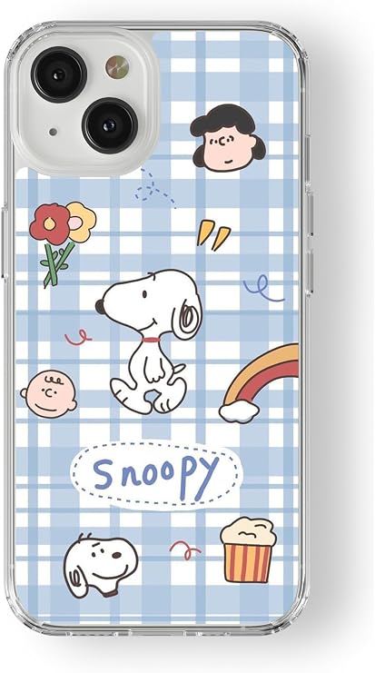 Multitronic iPhone 13 Compatible Snoopy Design Printed Transparent Case, space13i240