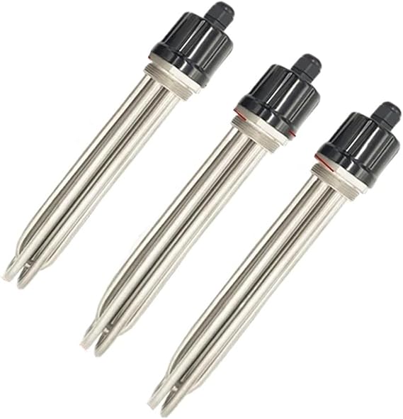 DN40 All Stainless Steel 304 Electric Tank Boiler Heater 1.5" BSP Immersion Water Heating Element 3kw/4.5kw/6kw/9kw/12kw Cheerfully(380V,9KW 300mm)