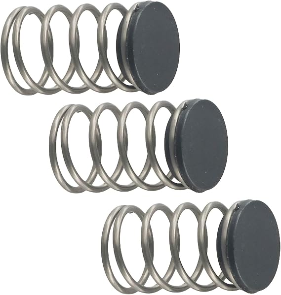 3 PCS Trimmer Head Spring Cap & Spring, Replacement Spring& Spring Cap for Trimmer Head V494000840 V450001880 Weed-Eater Cap String Attachments for Echo