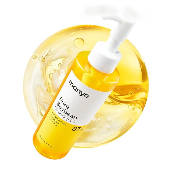MANYO Pure Cleansing Oil, Natural Oil Cleanser for Face, Makeup Blackhead Remover, Korean Skin Care, 6.76 fl oz (200ml)
