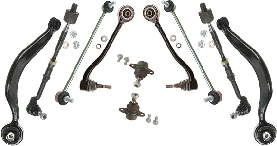 Lemforder 10-Piece Front Suspension Control Arm Kit For BMW E53 X5