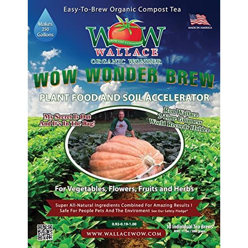 Wallace Organic Wonder, Wonder Brew Compost Tea