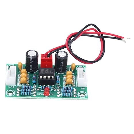 Audio Pre-amplifier Module, Preamplifier, Amplifier Board, XH-A902 NE5532 Operational Amplifier Module Power Preamplifier Tone Board Preamp