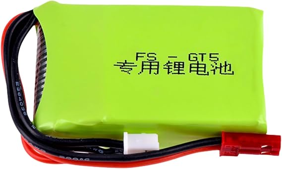 7.4v 1000mah 2S RC Lipo Battery Fits for Flysky FS-GT5 2.4G 6CH Transmitter RC Remote Controllor