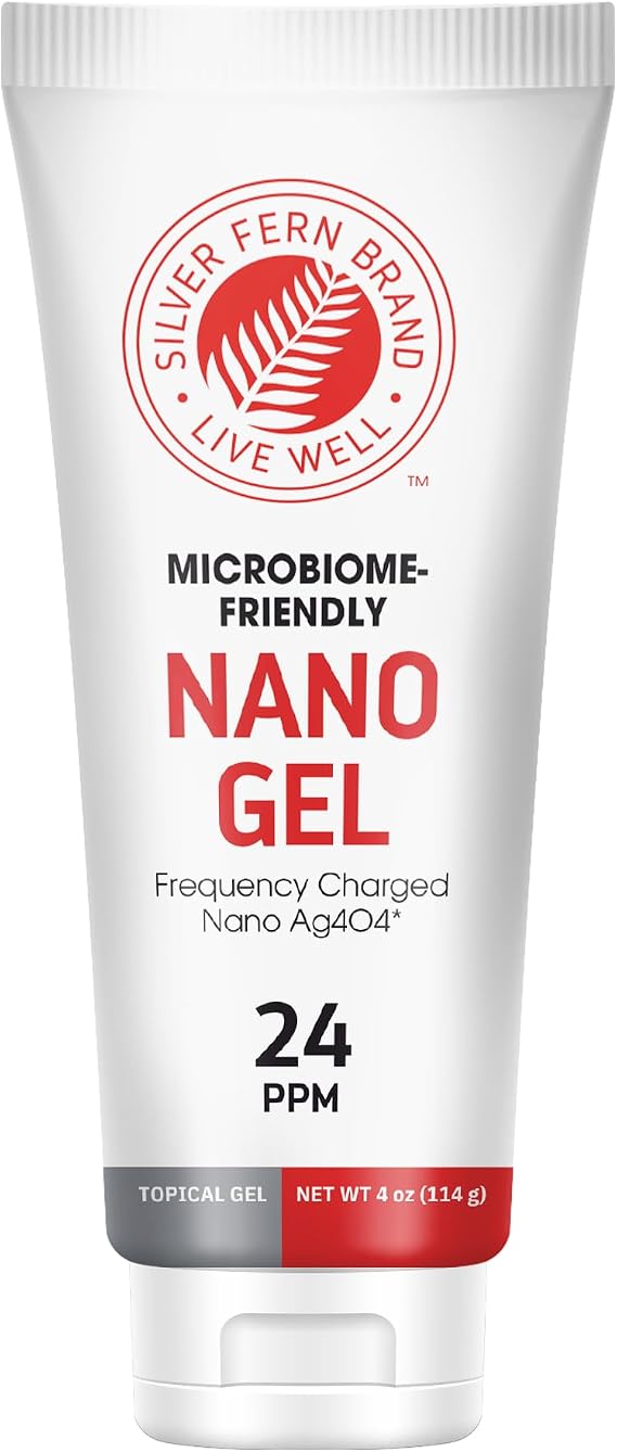 Silver Fern Brand Nano Gel Frequency Charged Silver 24 PPM