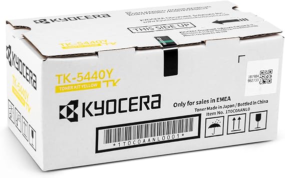 Kyocera TK-5440Y Toner Cartridge Yellow Original Toner Cartridge for up to 2400 Pages Toner Printer Compatible with PA2100cx PA2100cwx MA2100cfx and MA2100cwfx