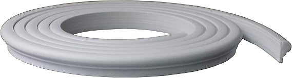 Rest Room Flexible Moulding Trim Ceiling Wall 0.87 inch (2.2cm) Width x 0.47" Thickness x 115" Length