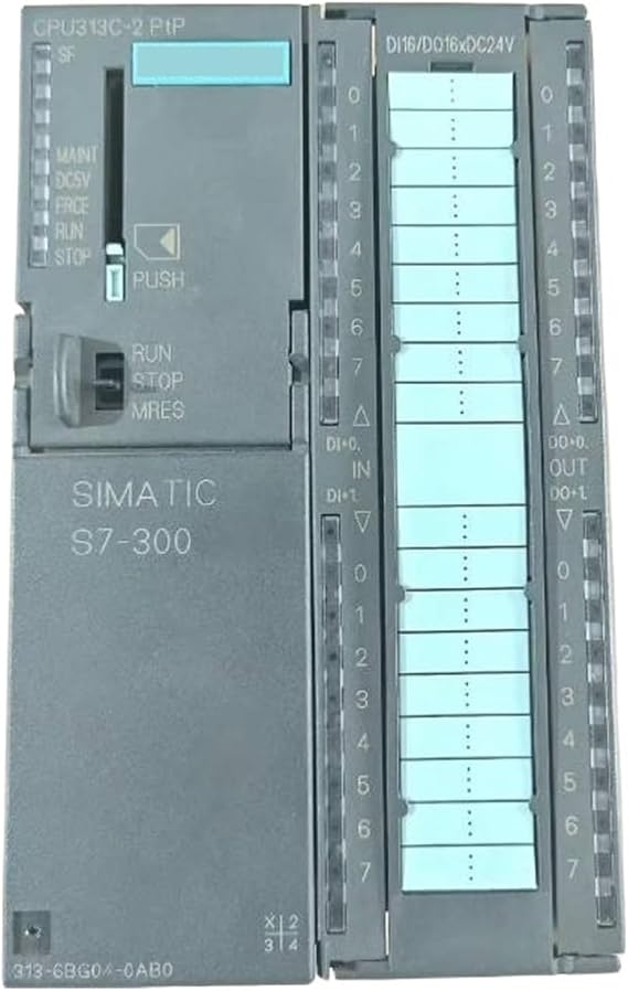6ES7313-6BG04-0AB0 313-6BG04-0AB0 S7-300 CPU Module 313C-2 PtP 16DI/16DQ, 128 KB