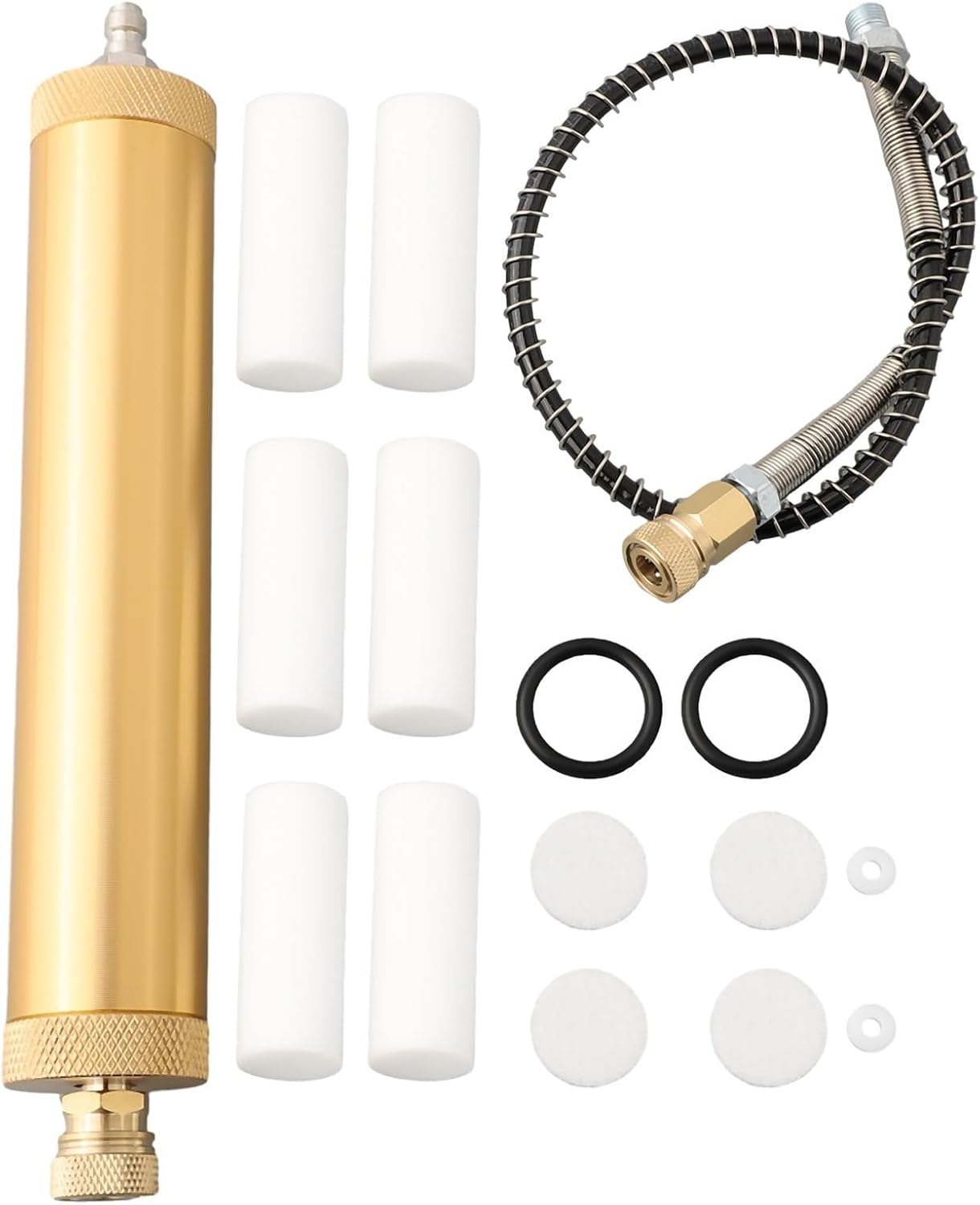 30Mpa 4500PSI PCP Compressor Oil Water Separator,High Pressure Air Pump Filter for Diving Breathing Gas Purification System