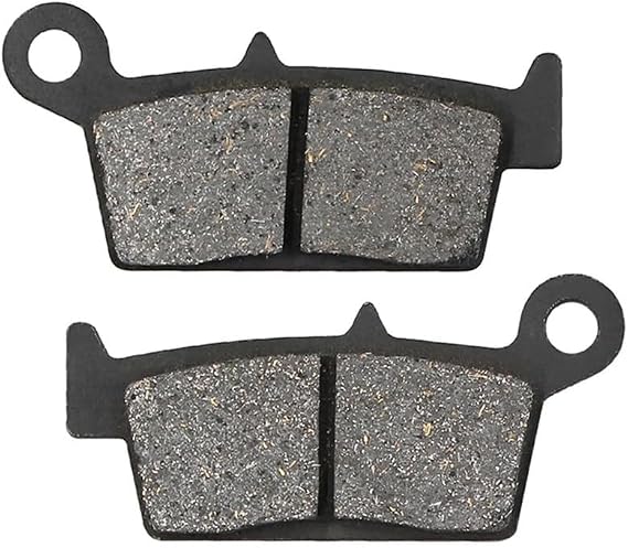Motorcycle Front And Rear Brake Pads Compatible with DRZ400 RM125 RM250 RMX250 DR125 DR-Z400 part(1 Pair Rear)