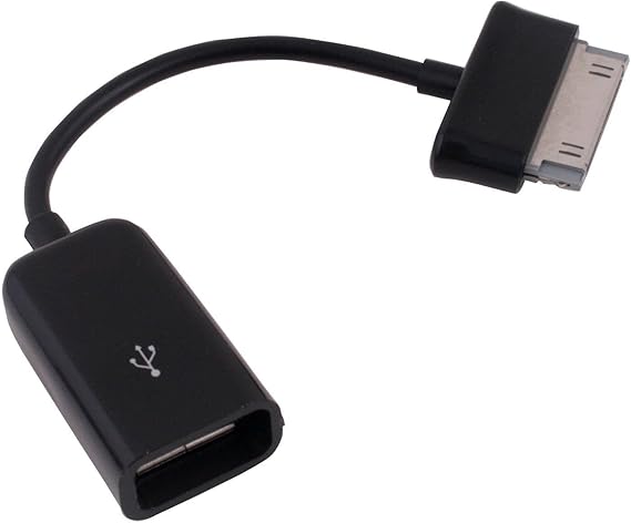 OTG Cable 30-pin to USB Female Host Adapter for Samsung Galaxy Tab 1 2 3 2pcs
