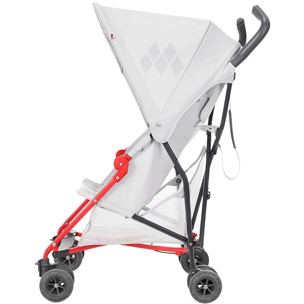 Maclaren Mark II with Recline, Silver