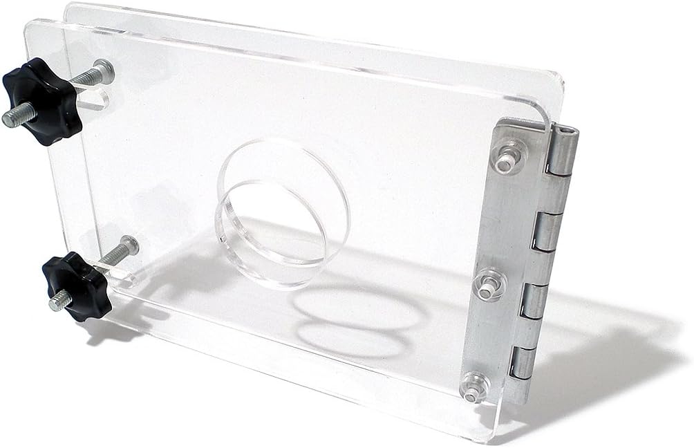 Acrylic Cock and Ball Crusher Board Scrotum Clamp CBT Device Restraint for Men