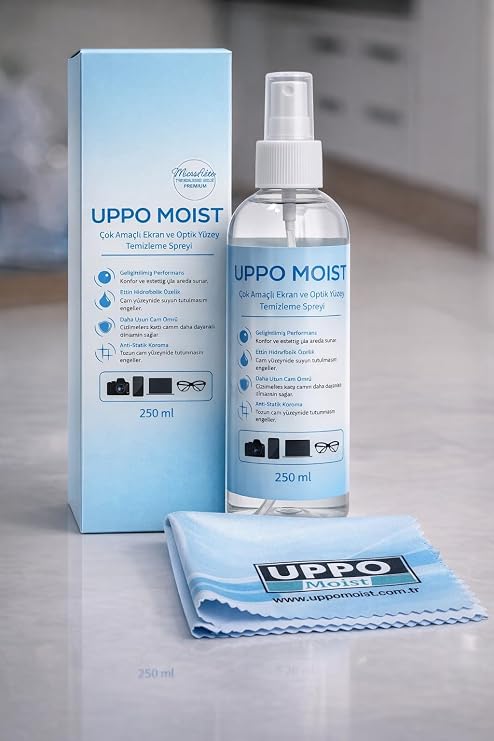 çok amaçlı ekran ve optik yuzey temizleme spreyi 250ML + Temizleme Bezi Lcd, Led, Ekran, Laptop, Tablet, Bilgisayar, Televizyon, Cep Telefonu, Gözlük, Kamera,tüm ekranlar için tek sprey