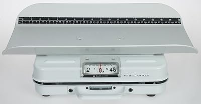 Health O Meter Tray Scale 50 x 14lb, Mechanical W 19-38 x 12-38 Tray, 386S-01