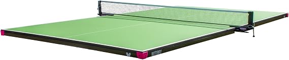 Butterfly Pool Table Conversion Top - Billiards to Ping Pong - Convert Billiard Table to Regulation Size Ping Pong Table with Net, Foldable for Storage, 9x5