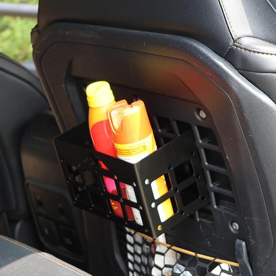 Molle Bin (10.5 Wide x 4 Tall x 4.5 inches deep) Works with Overlanding Vehicle Camping Storage .135 inches or thinner