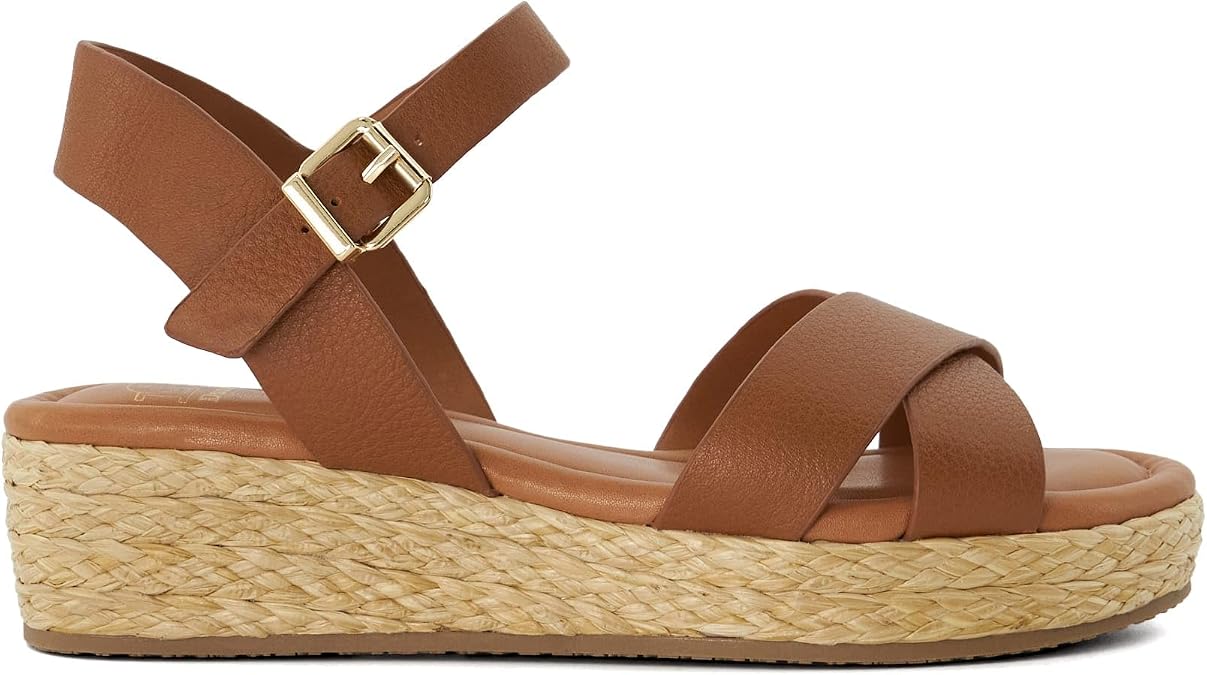 Dune London Women's Linnie Platforms-Sandals_Dark