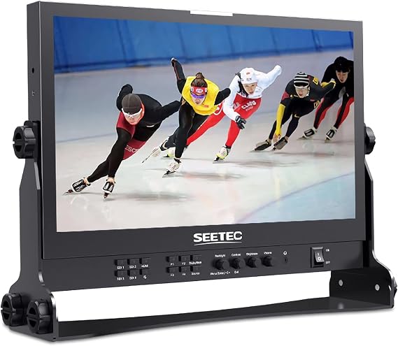 SEETEC ATEM156S 15.6 inch Portable Desktop Monitor Multi-Camera Director Monitor 3G-SDI HDMI Full HD 1920x1080