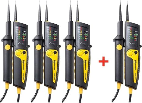 Beha Amprobe 2100-ALPHA BUNDLE Zweipoliger Spannungsprüfer CAT III 1000 V, CAT IV 600V LED, Akustik