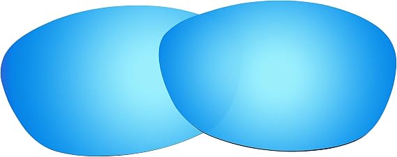 Lenses Replacement Polarized for Oakley Fives 2.0 Sunglasses Lenses (Ice Blue Mirror Coatings)