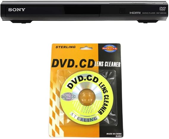 Sony DVP-SR510H 1080p Upscaling DVD Player Bundle