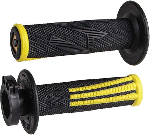 Odi H36EPBY Emig2 Pro V2 Lock-On Grips - Black/Yellow