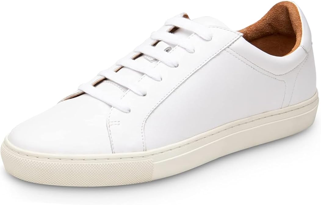 Dunross & Sons Mens Sneakers. Fashion Sneakers. Lace-Up Or Slip-On Mens Casual Shoes. Comfortable Leather Shoes.