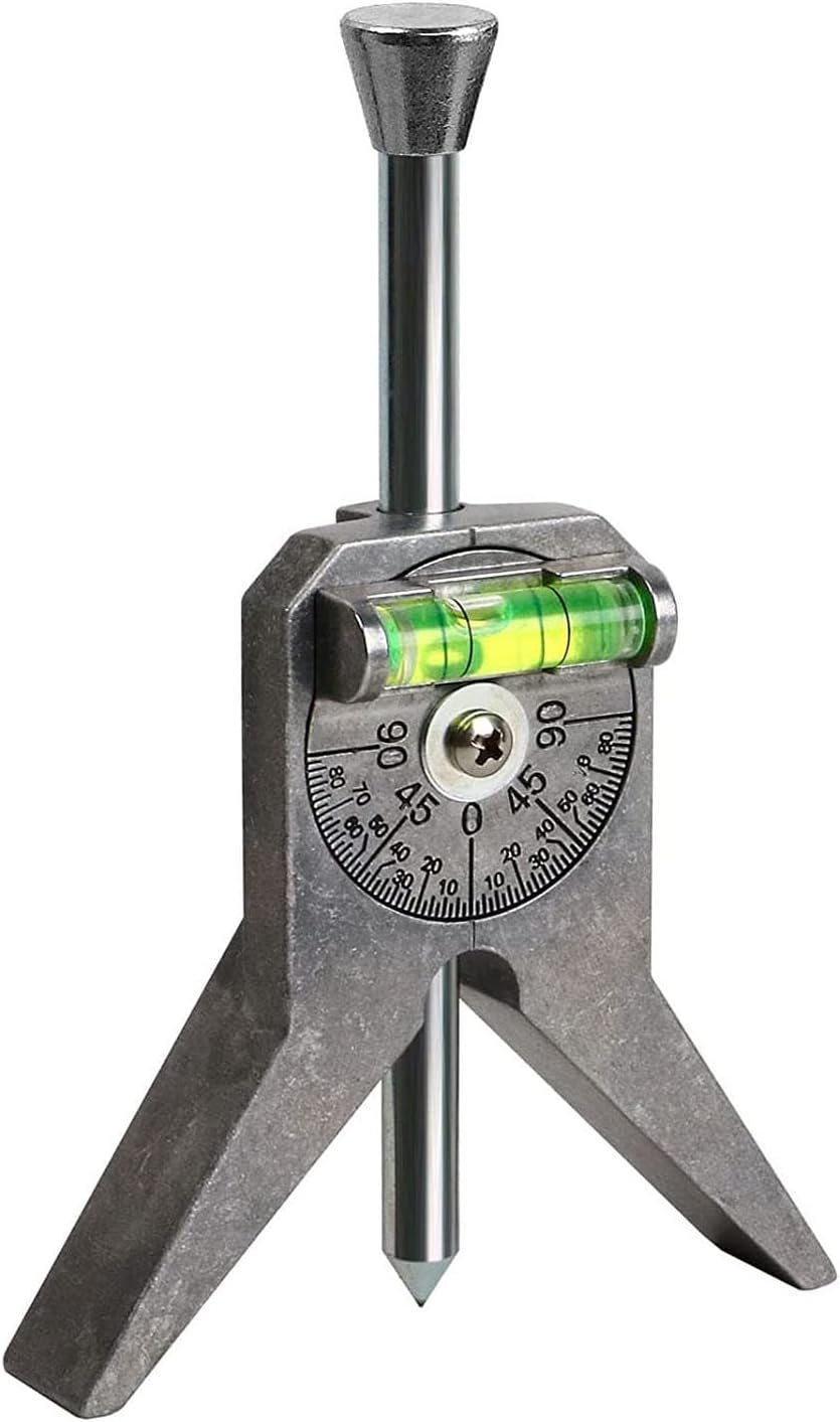 Pipe Center Finder with Centering Head, Center Finder Tool to Measure Pipe Diameter Over 0.5 and Up, 4 Y-Type