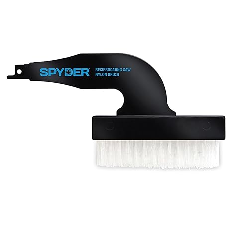 Spyder Nylon Brush Attachment for Reciprocating Saw 400006