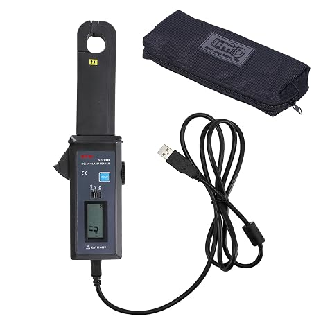 Electrical Instrument, Leak Clamp Meter, AC/DC 0 mA - 60 A, Manufacturer Direct, ETCR6000B Clamp Meter, Small Size, Leakage Current Clamp Meter, Ammeter, Clamp DC Voltage Tester, Automotive