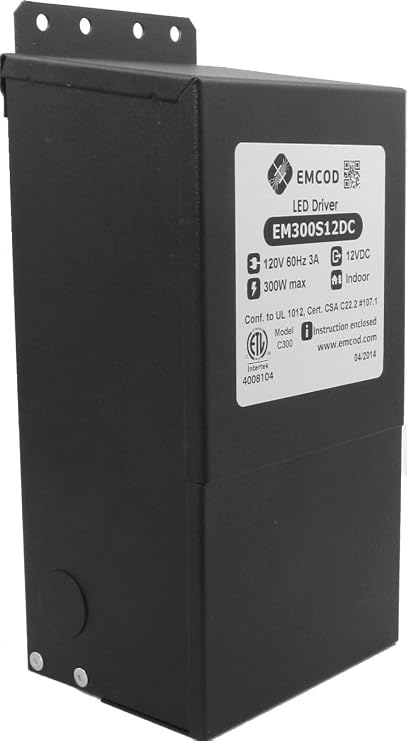 EMCOD Transformer EGP200P, General Purpose AC Series, 200W, 12V/24 AC