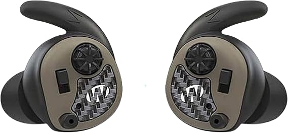 Walker's Isolator Electronic Ear Plugs Flat Dark Earth
