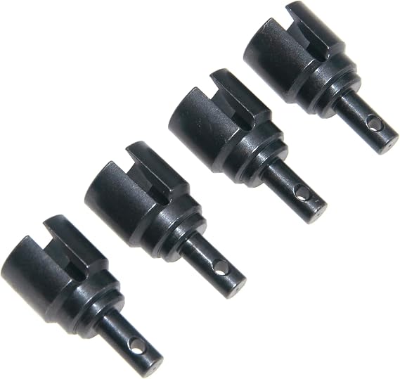 Upgrade Steel Differential Cup Output Diff. Cup Compatible with MJX 1/16 16207 16208 16209 16210 14209 14210 14301 1/14 Rc Car(Black)
