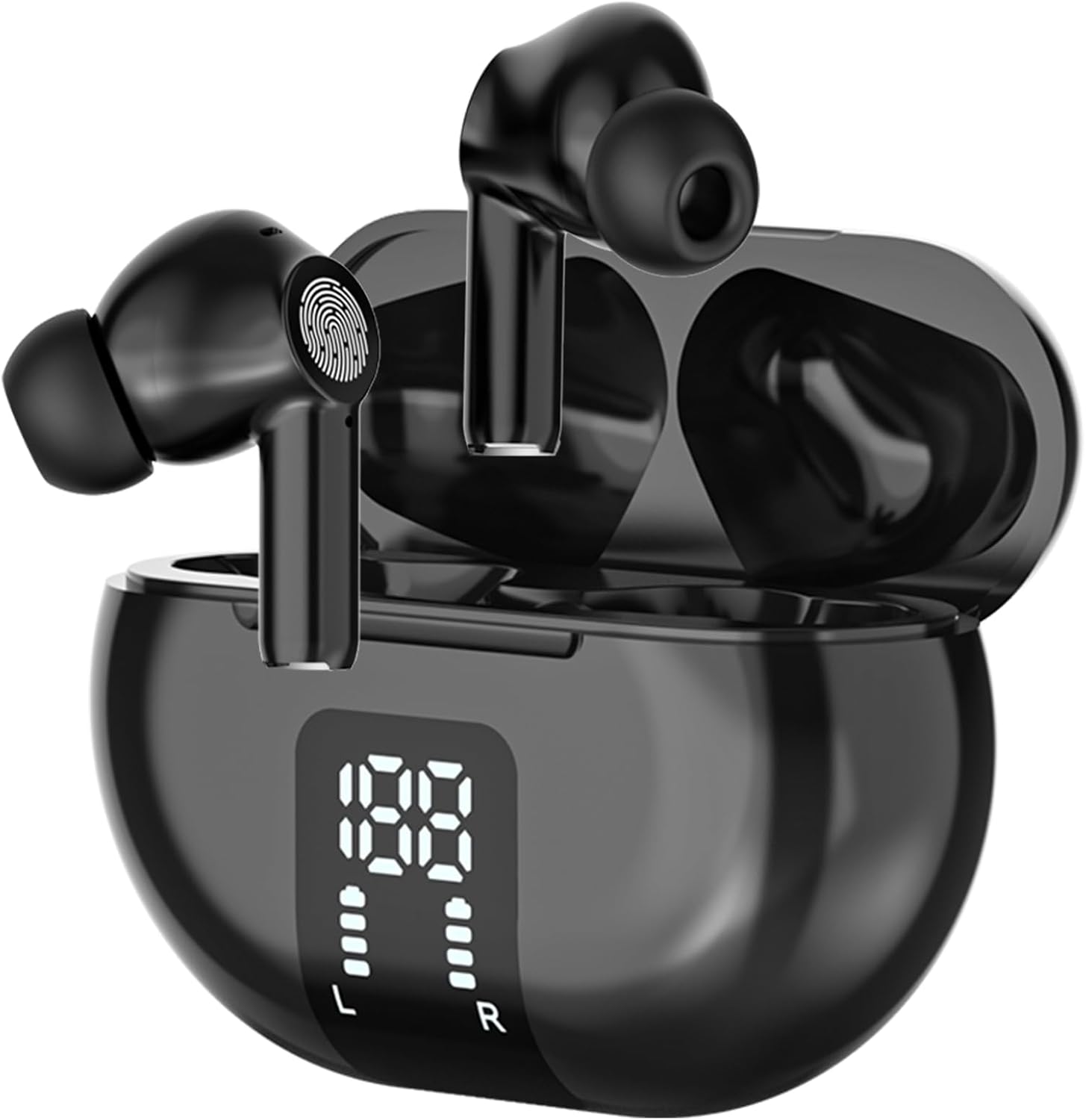 Language Translator Earbuds,Two-Way Translation Earbuds Real Time with APP for 142 Languages,Fast Reaction Translation Device